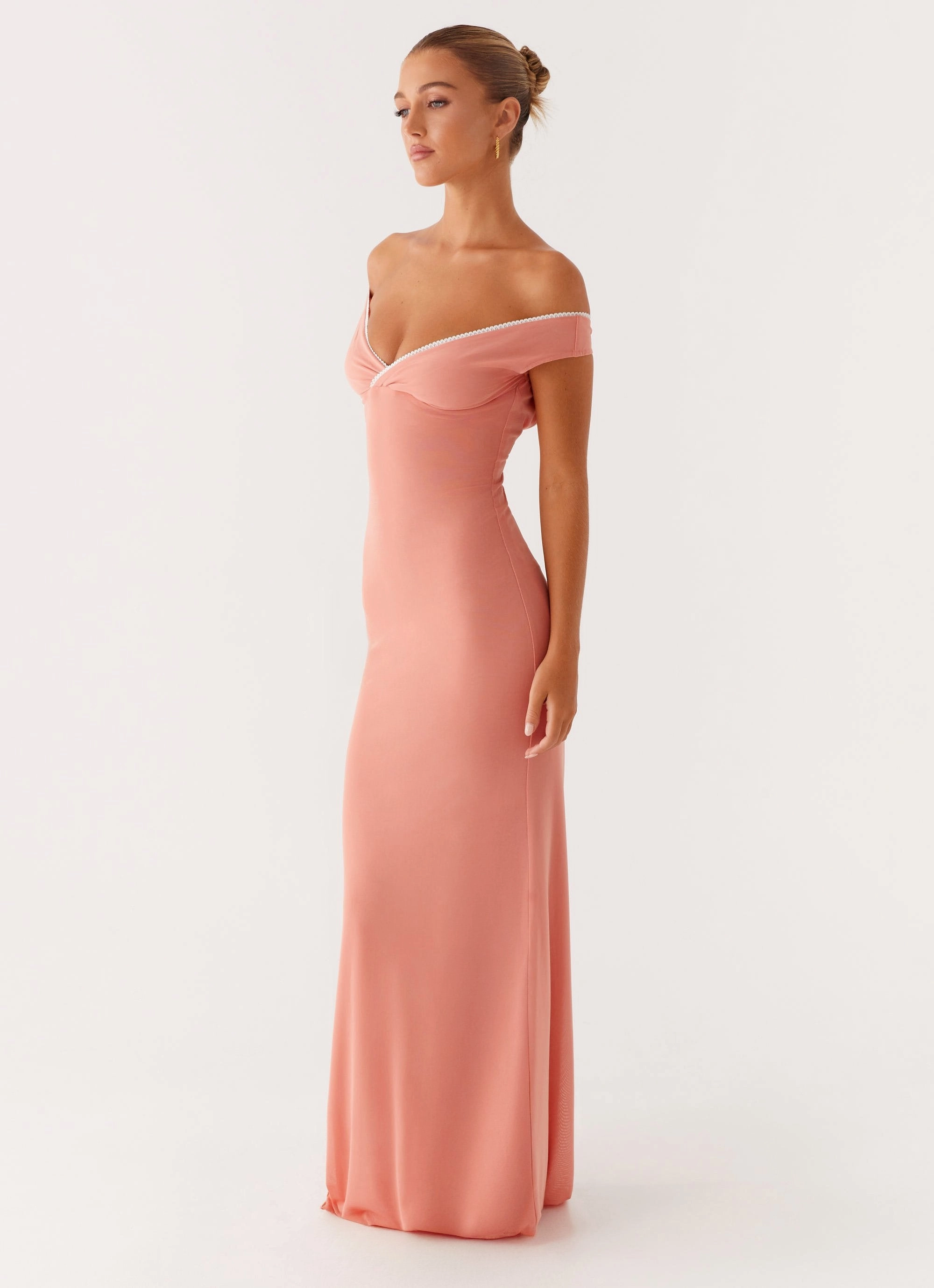 Katiya Maxi Dress - Peach