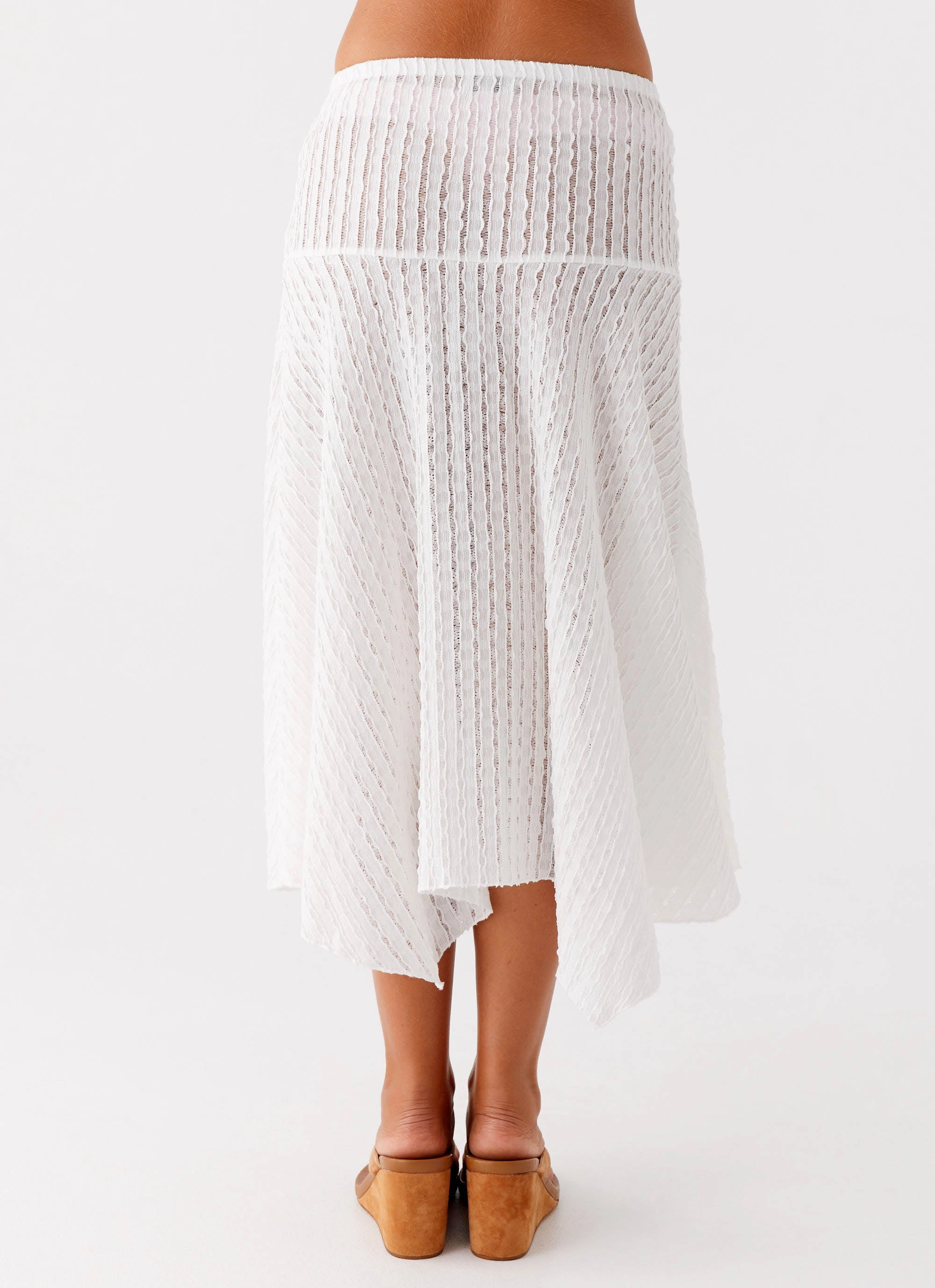 Katta Midi Skirt - Ivory