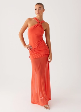 Kavala Maxi Dress - Coral Kavala Maxi Dress - Coral