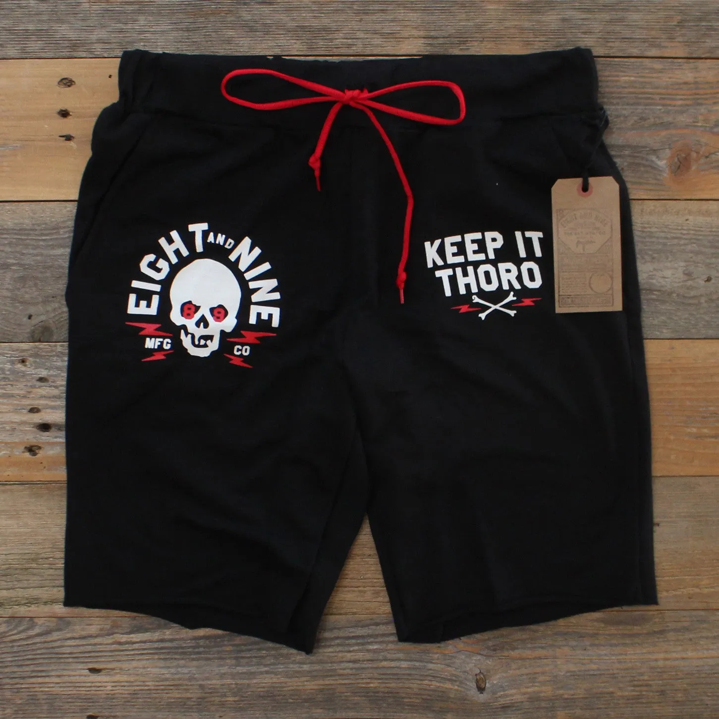 Keep It Thoro Terry Shorts Black