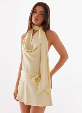 Kenzie Mini Dress - Yellow Kenzie Mini Dress - Yellow