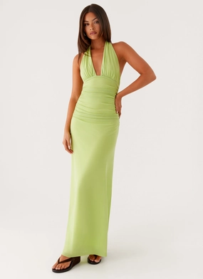 Kerrie Maxi Dress - Lime Kerrie Maxi Dress - Lime