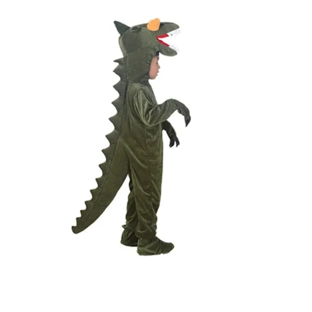 Kids Cosplay Costumes Animal Theme Dinosaur Jumpsuit Stegosaurus Horned dragon Triceratops T-rex Costume Party Disfraz