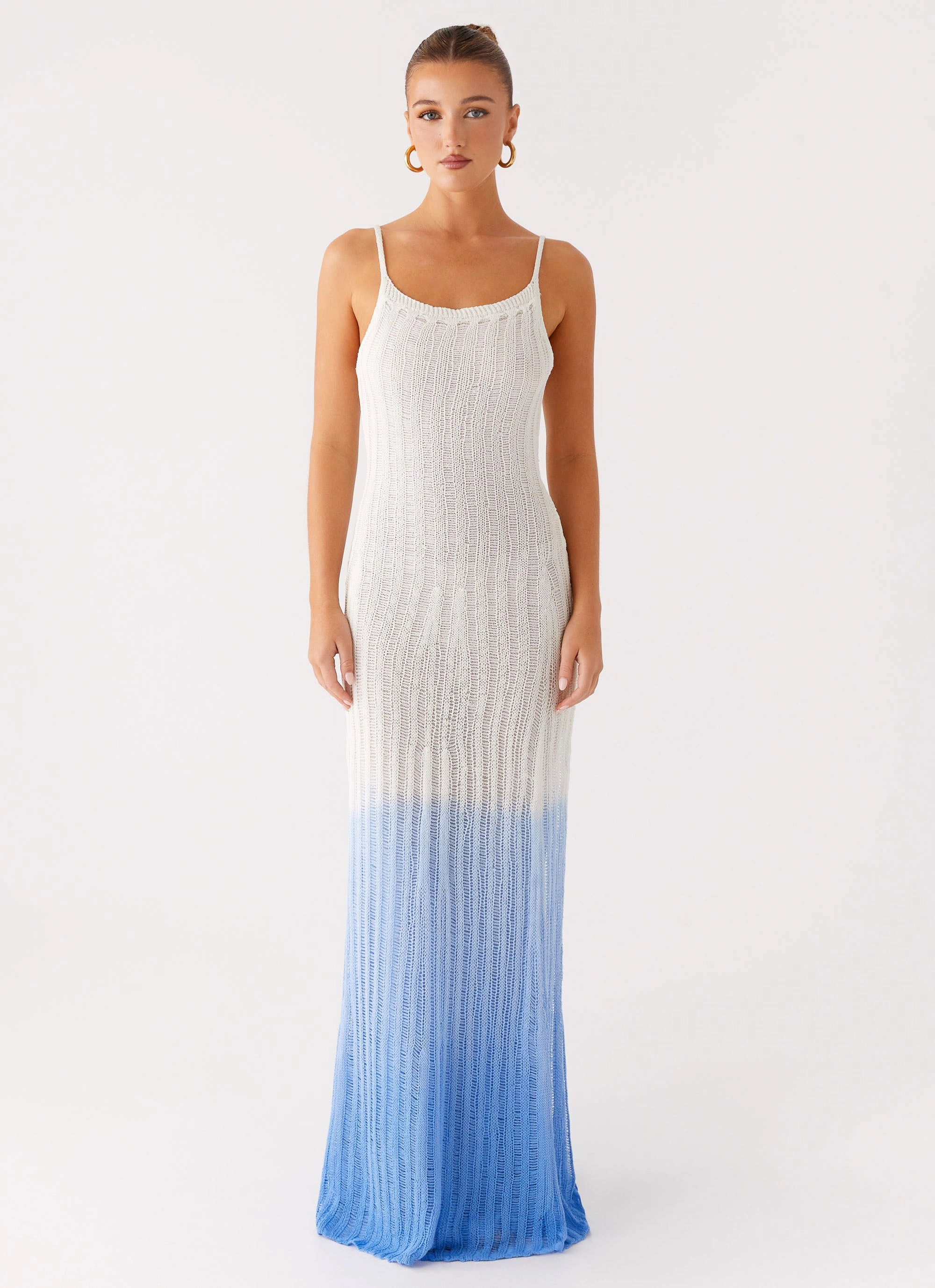 Kiki Maxi Dress - Ombre Blue