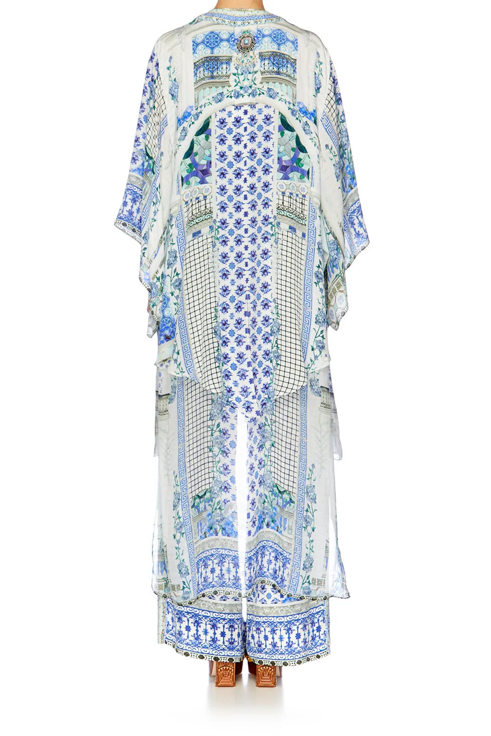 KIMONO WITH LONG UNDERLAY SALVADOR SUMMER