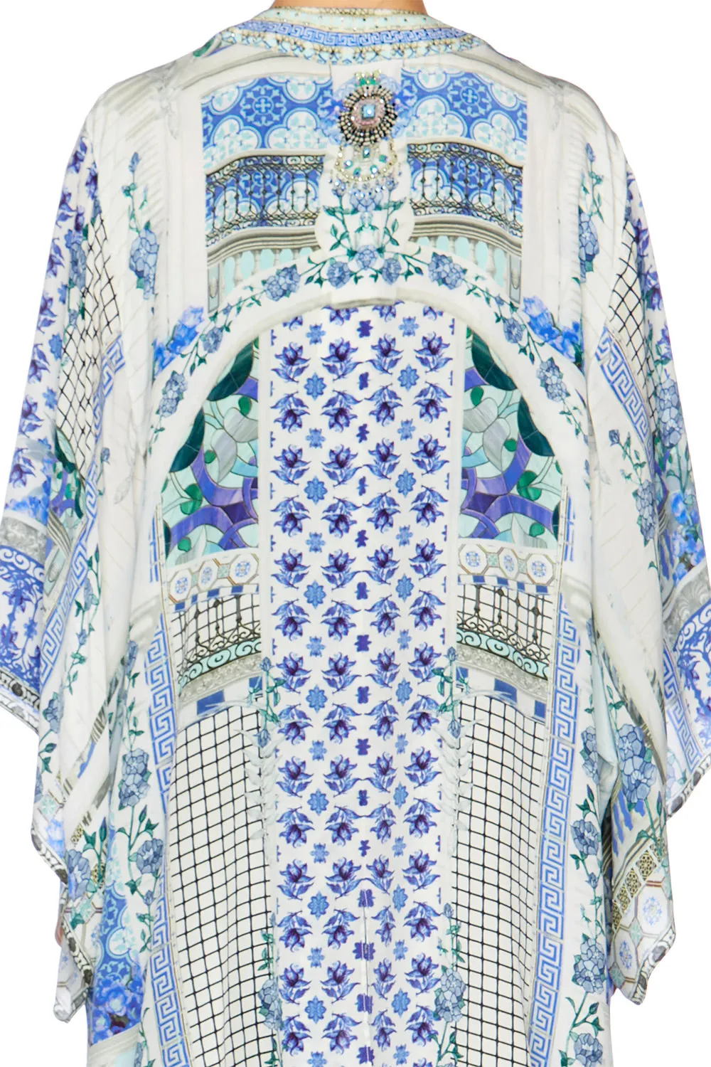KIMONO WITH LONG UNDERLAY SALVADOR SUMMER