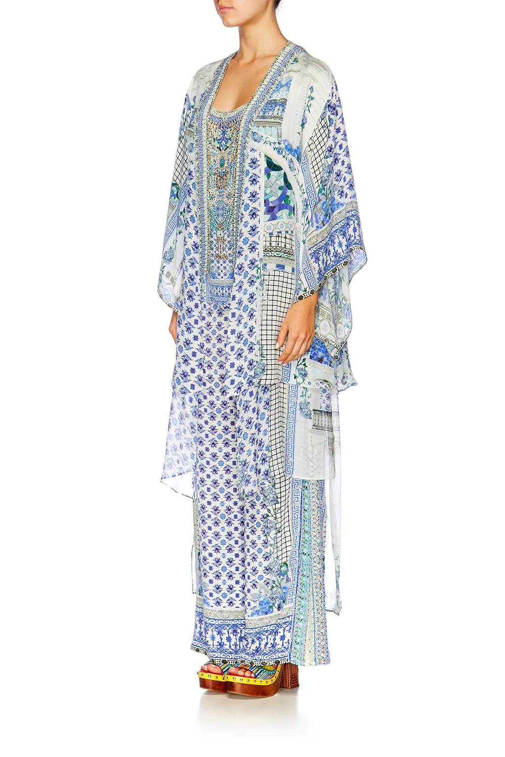 KIMONO WITH LONG UNDERLAY SALVADOR SUMMER