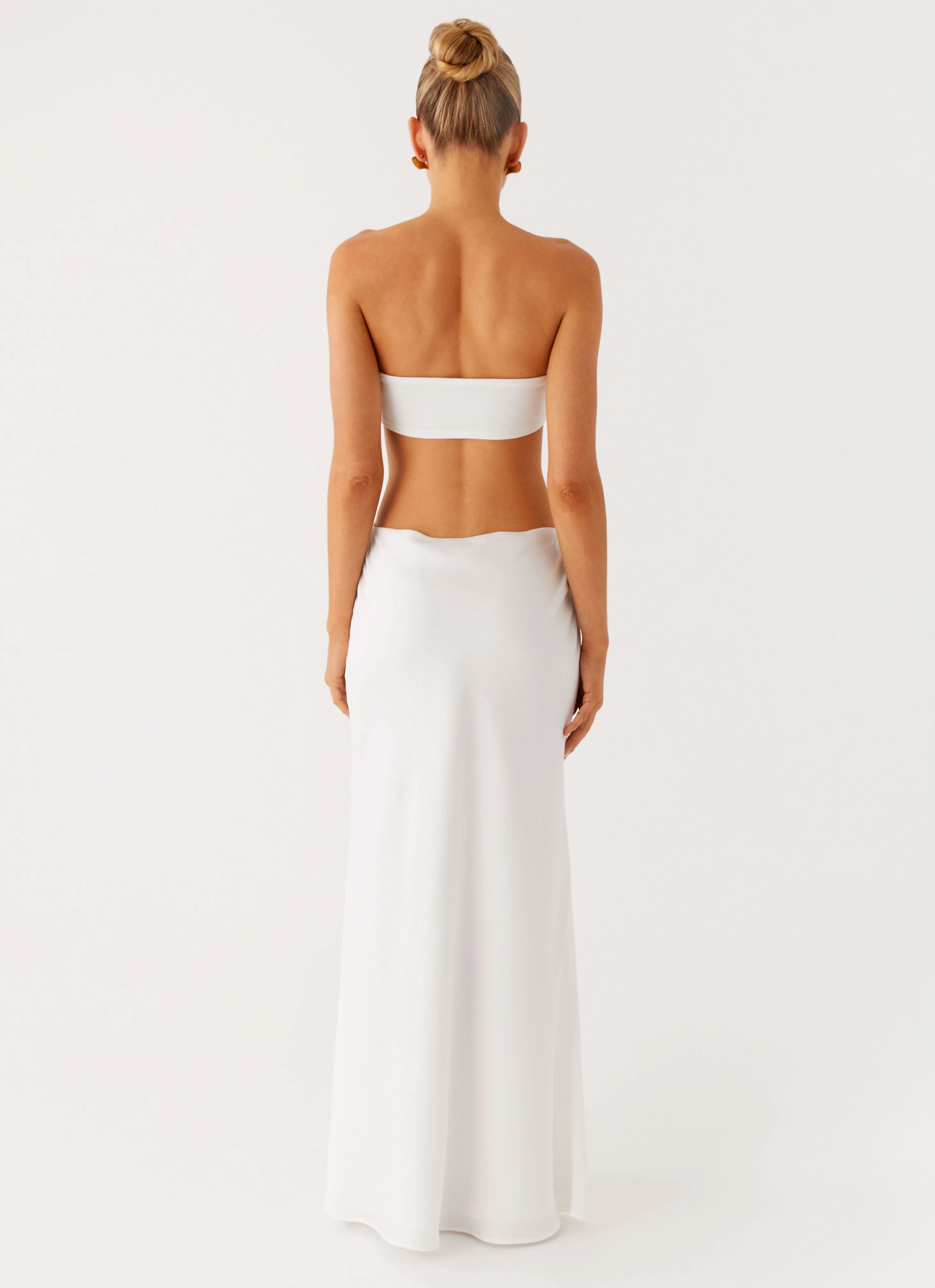 Kiss Me Cut Out Maxi - Ivory