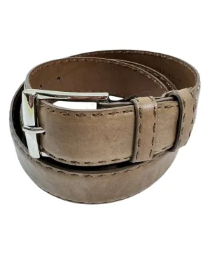 Kiton Belt Tan Leather Men Belt 110/ 44