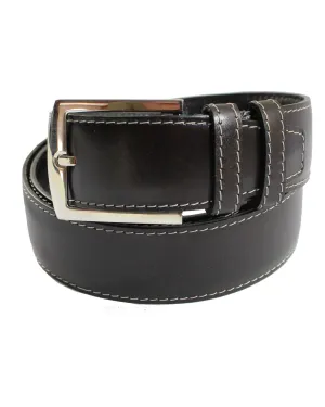 Kiton Leather Belt Dark Brown 105/ 42
