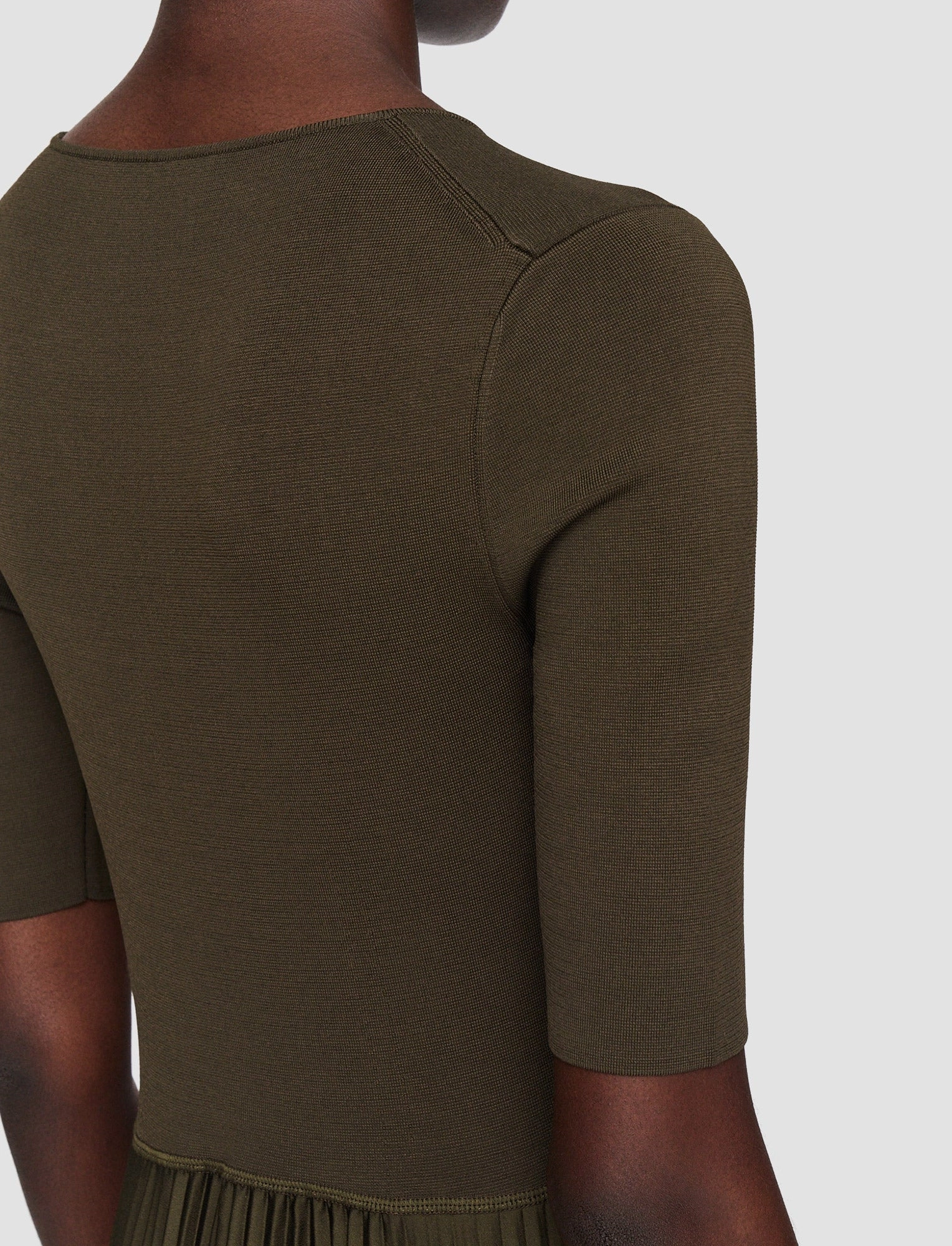 Knit Weave Pliss?? Darno Dress