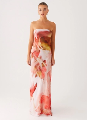 Kunis Maxi Dress - Peach Rose Kunis Maxi Dress - Peach Rose