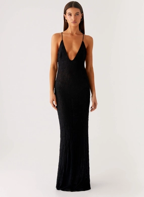 Kylia Maxi Dress - Black Kylia Maxi Dress - Black