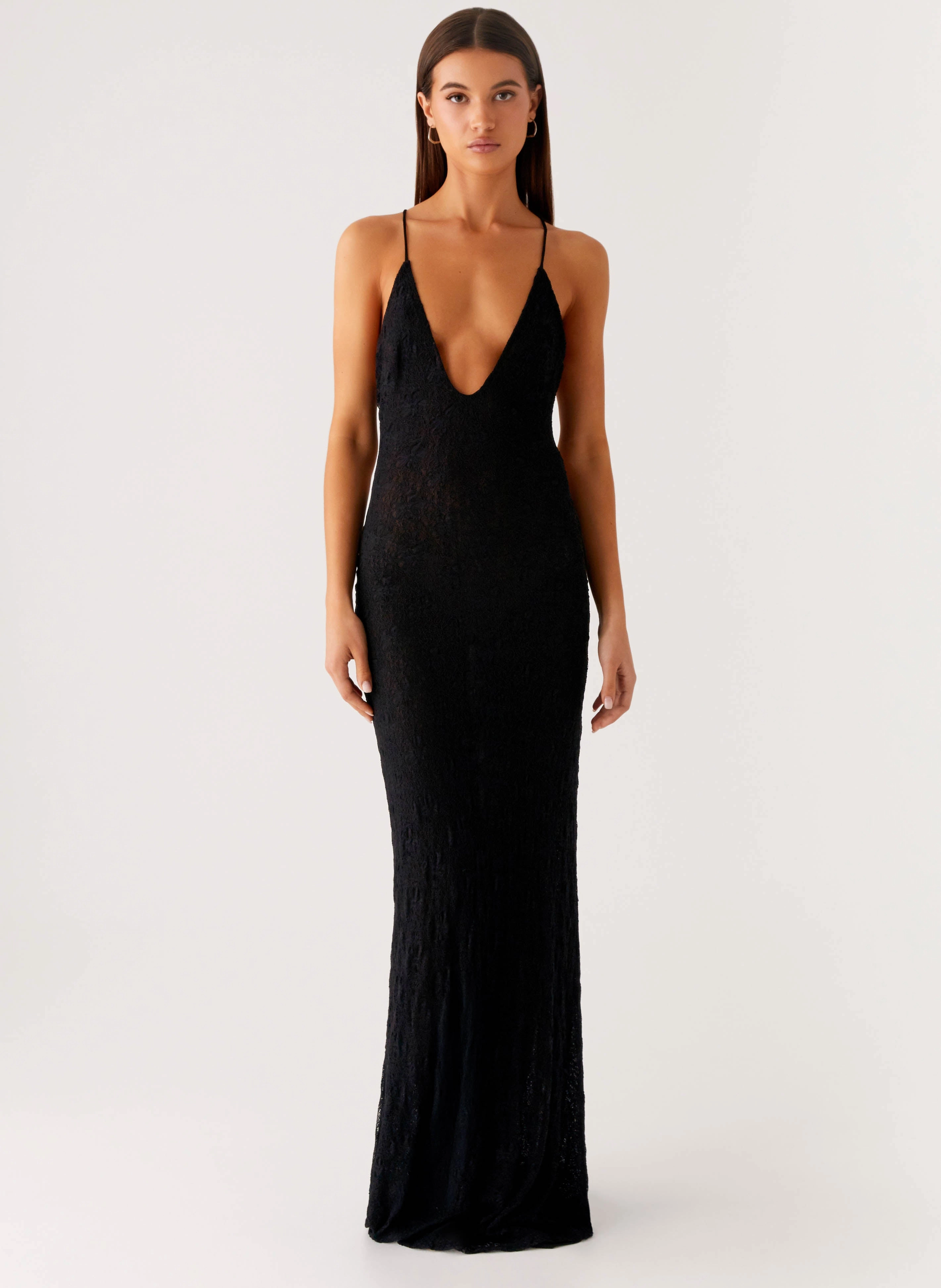 Kylia Maxi Dress - Black