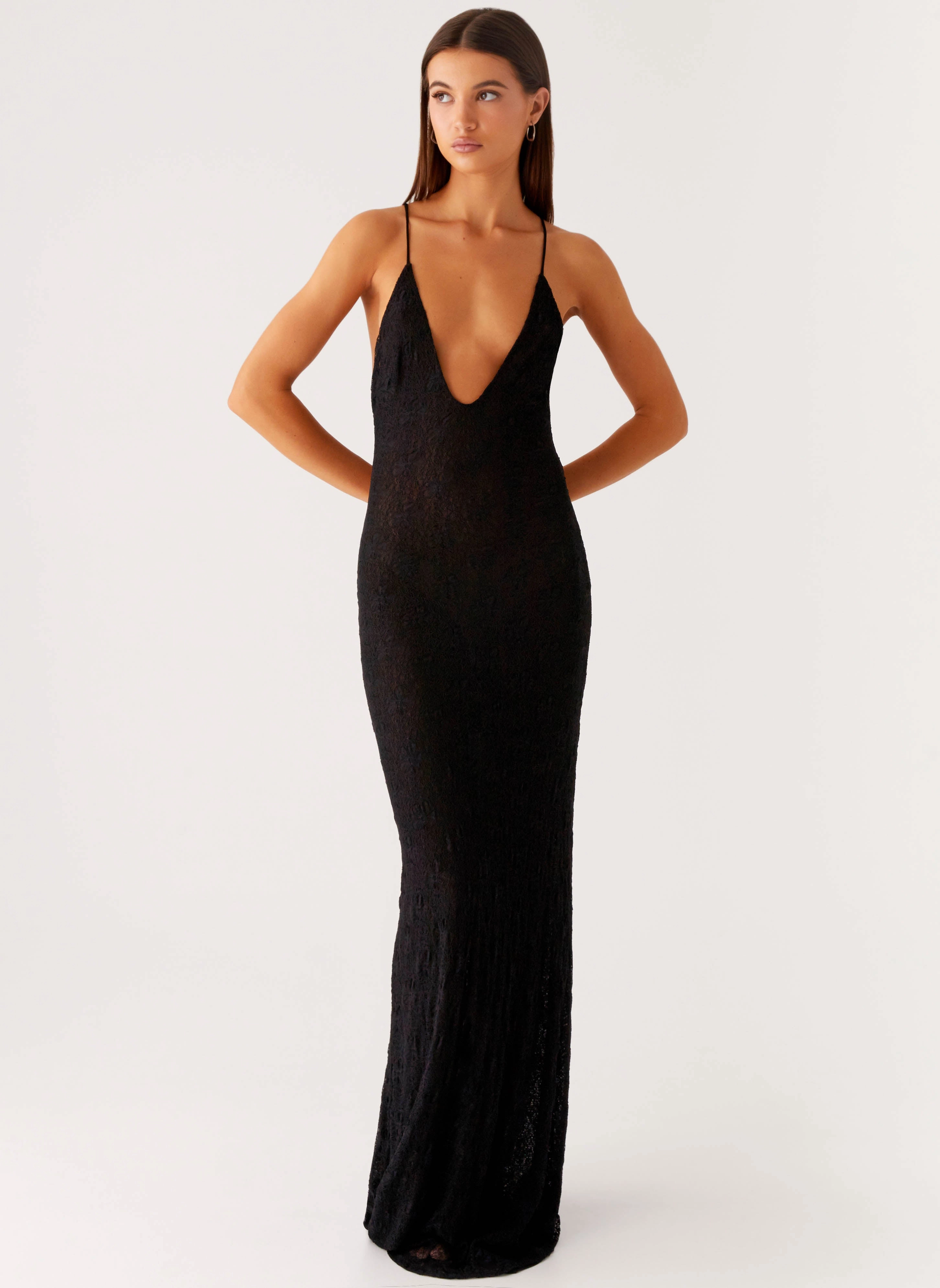 Kylia Maxi Dress - Black