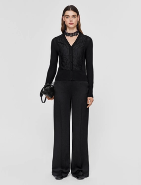 Lace Knit Cardigan Lace Knit Cardigan