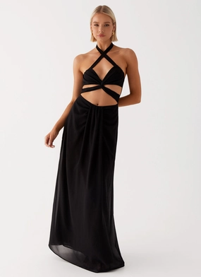Lady Marmalade Maxi Dress - Black Lady Marmalade Maxi Dress - Black