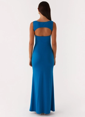 Lagoon Cut Out Maxi Dress - Royal Blue Lagoon Cut Out Maxi Dress - Royal Blue
