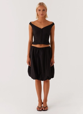 Landslide Top - Black Landslide Top - Black