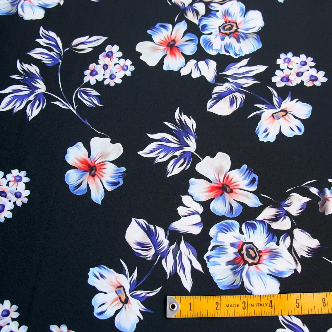 Last Chance of Calli Floral Silk Crepe De Chine