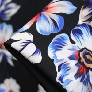 Last Chance of Calli Floral Silk Crepe De Chine