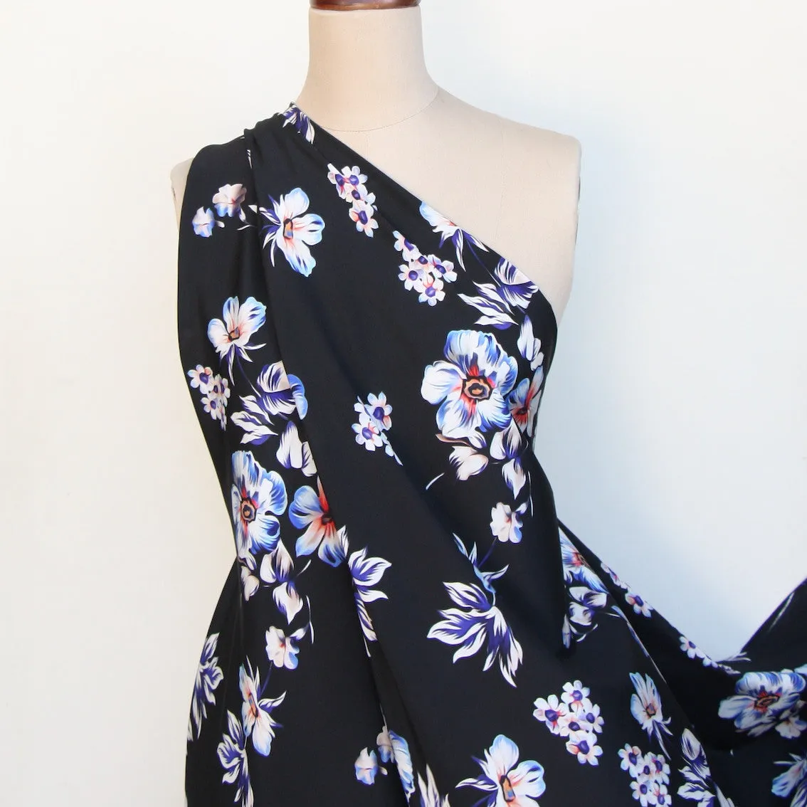 Last Chance of Calli Floral Silk Crepe De Chine