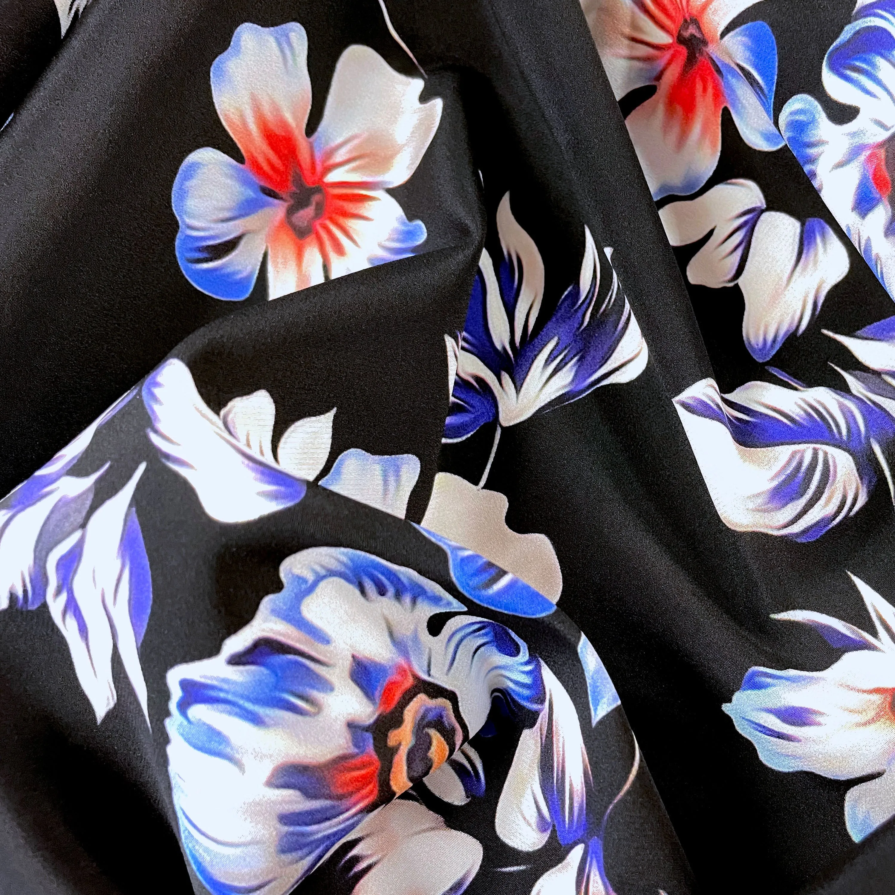 Last Chance of Calli Floral Silk Crepe De Chine