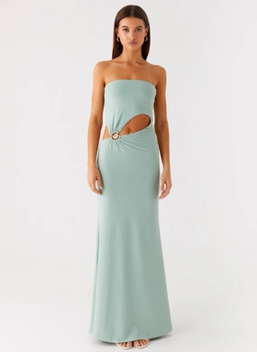 Laurella Maxi Dress - Sage Laurella Maxi Dress - Sage