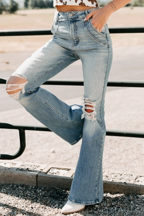 Laurie High Rise Flare Leg Cello Jeans (Medium) Laurie High Rise Flare Leg Cello Jeans (Medium)