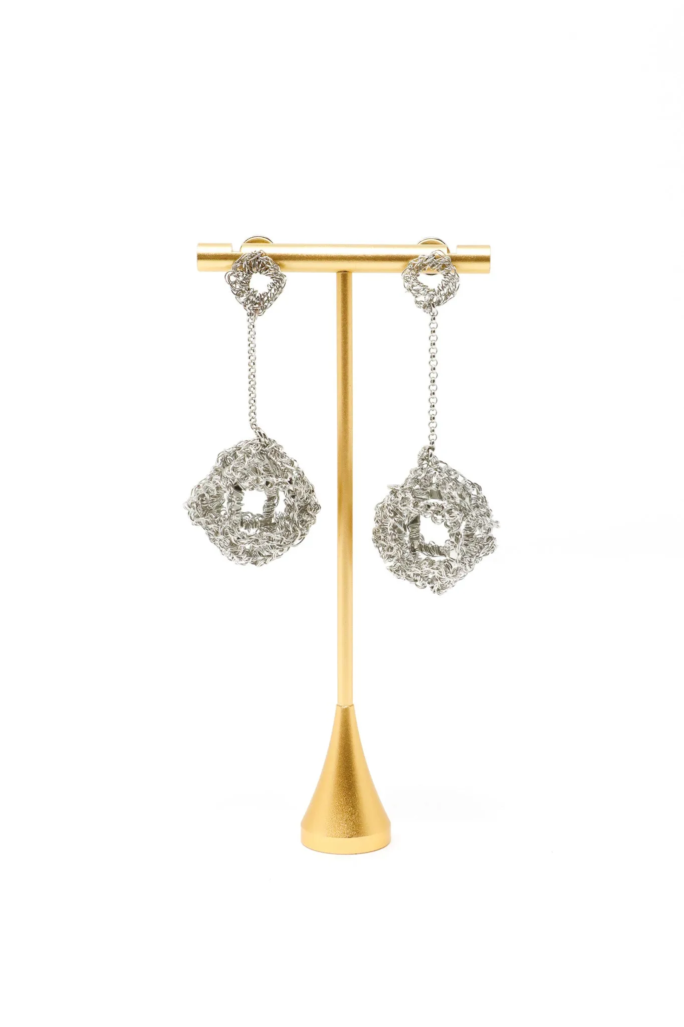Lavish by TM Cube Dangle Earrings