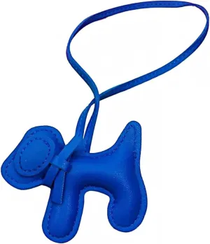 Leather dog bag charm keychain puppy bag purse pendantcute fashion bag accessories for women