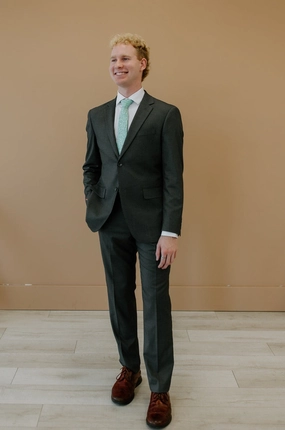 Legacy Suit Pant Charcoal Legacy Suit Pant Charcoal