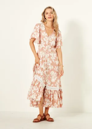 Lemon Tree Design Ltd - JolanderDress - Nude Floral