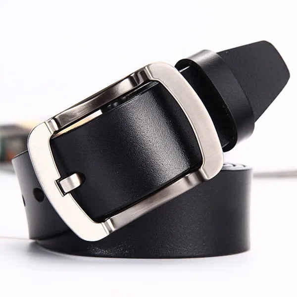 [LFMB] male genuine leather strap designer belts