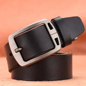 [LFMB] male genuine leather strap designer belts