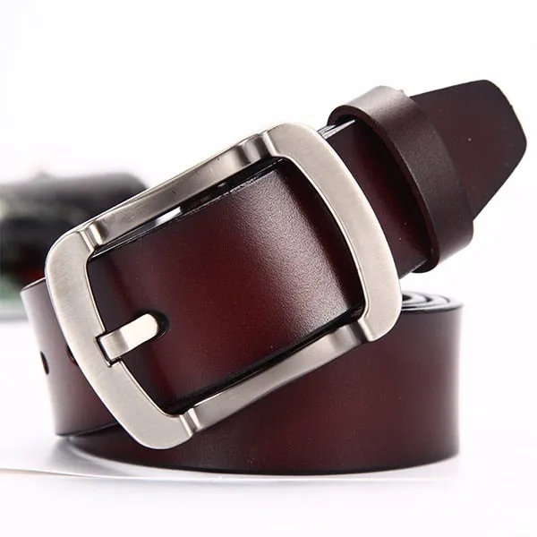 [LFMB] male genuine leather strap designer belts