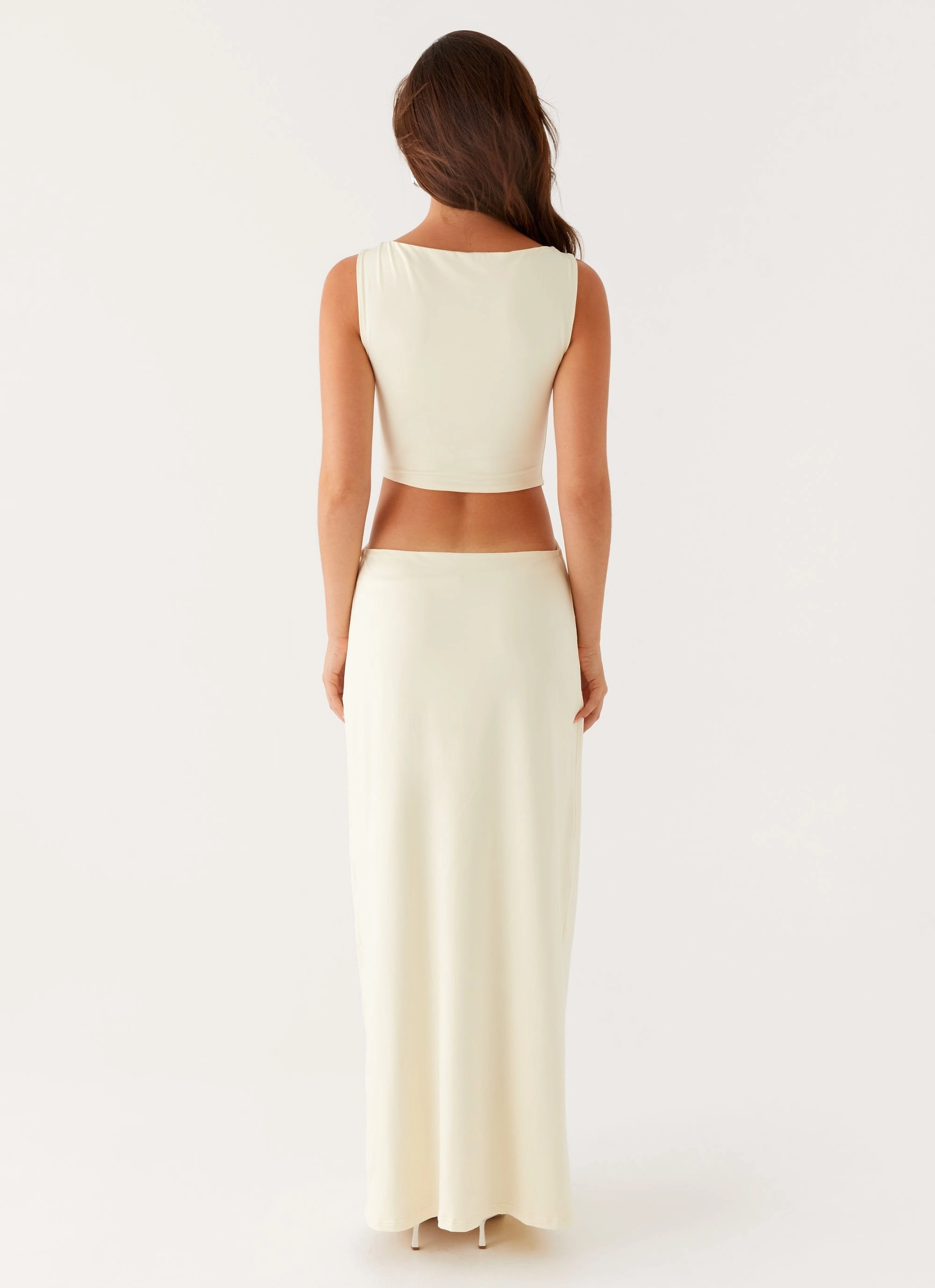 Lilabelle Twist Maxi Dress - Yellow