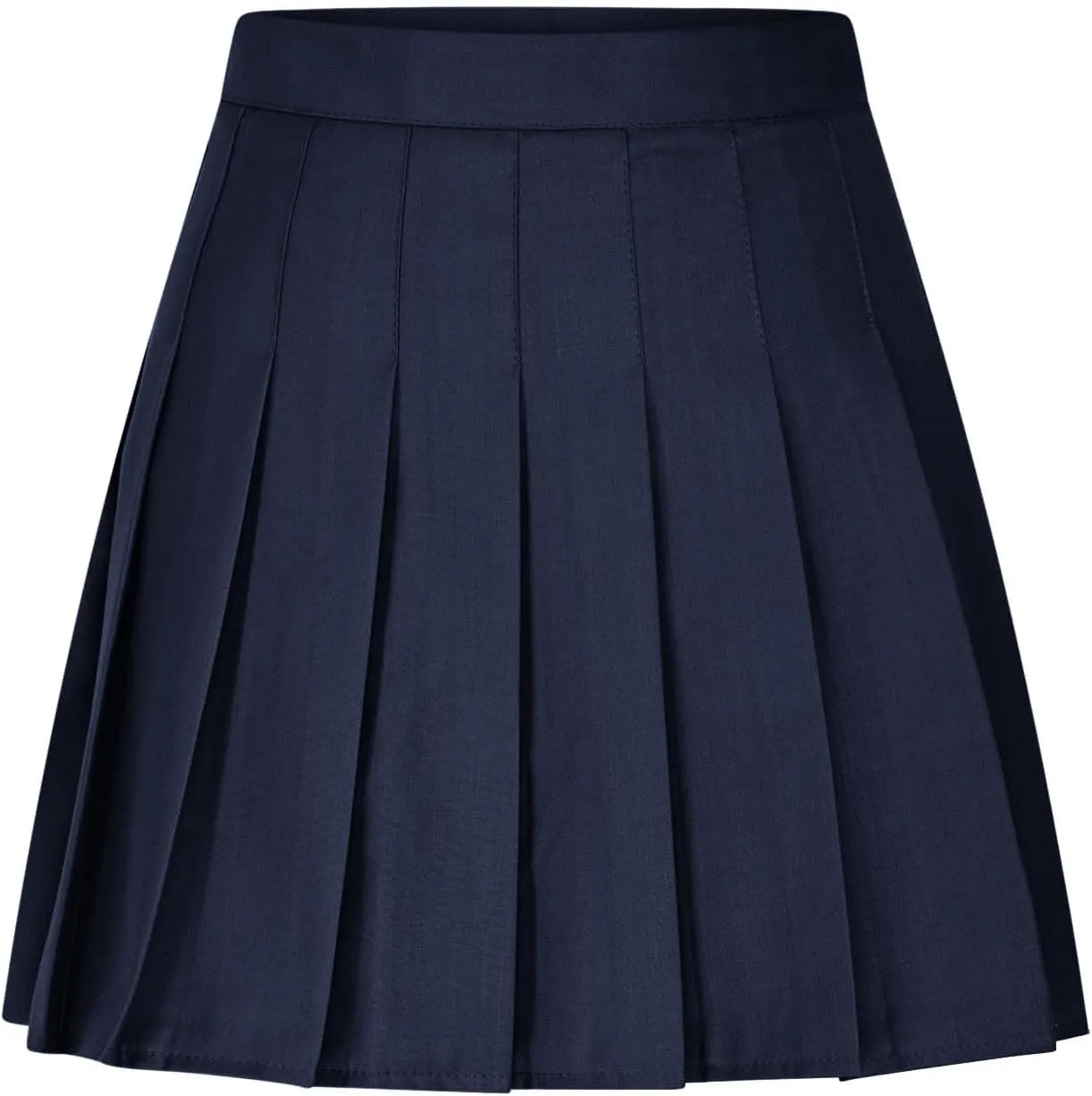 Lmdudan 2025 Womens Pleated Tennis Skirts High Waisted A-line Skirt School Uniform Athletic Golf Skorts with Shorts