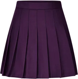 Lmdudan 2025 Women's Pleated Tennis Skirts High Waisted Athletic Golf Skorts with Shorts Workout Sport Skirt School Uniform
