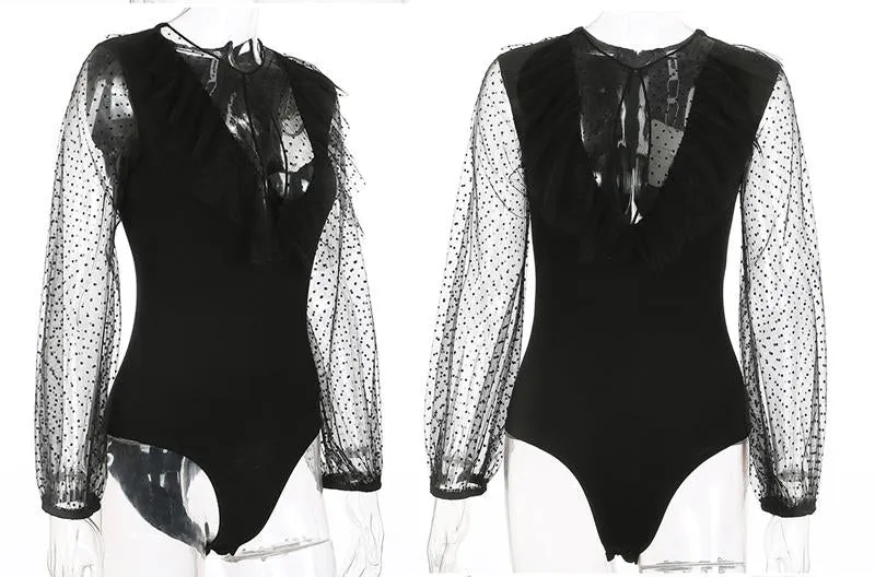 Long sleeve Vintage Bodysuit