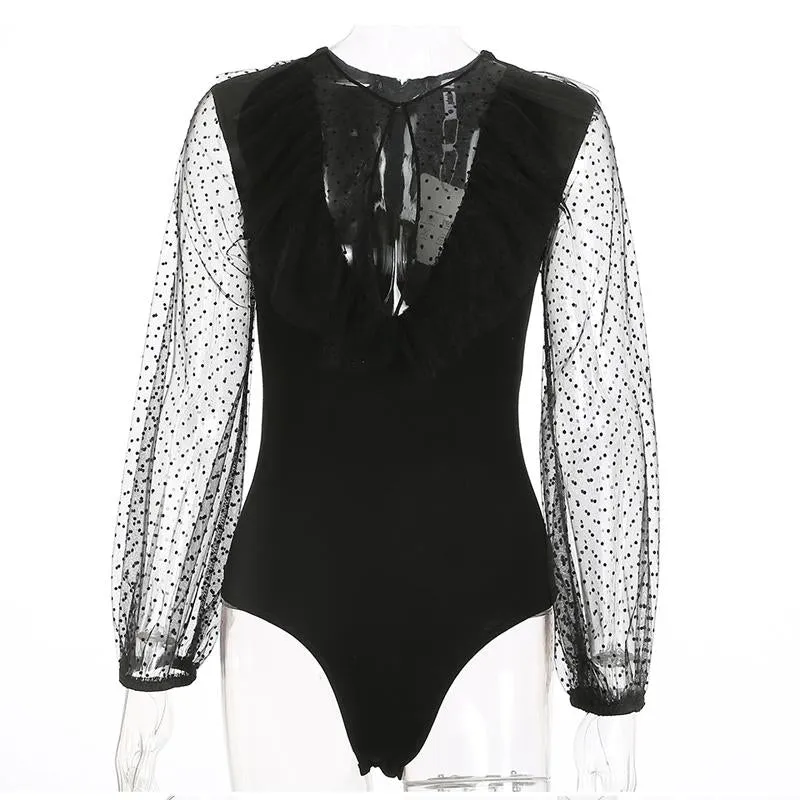 Long sleeve Vintage Bodysuit