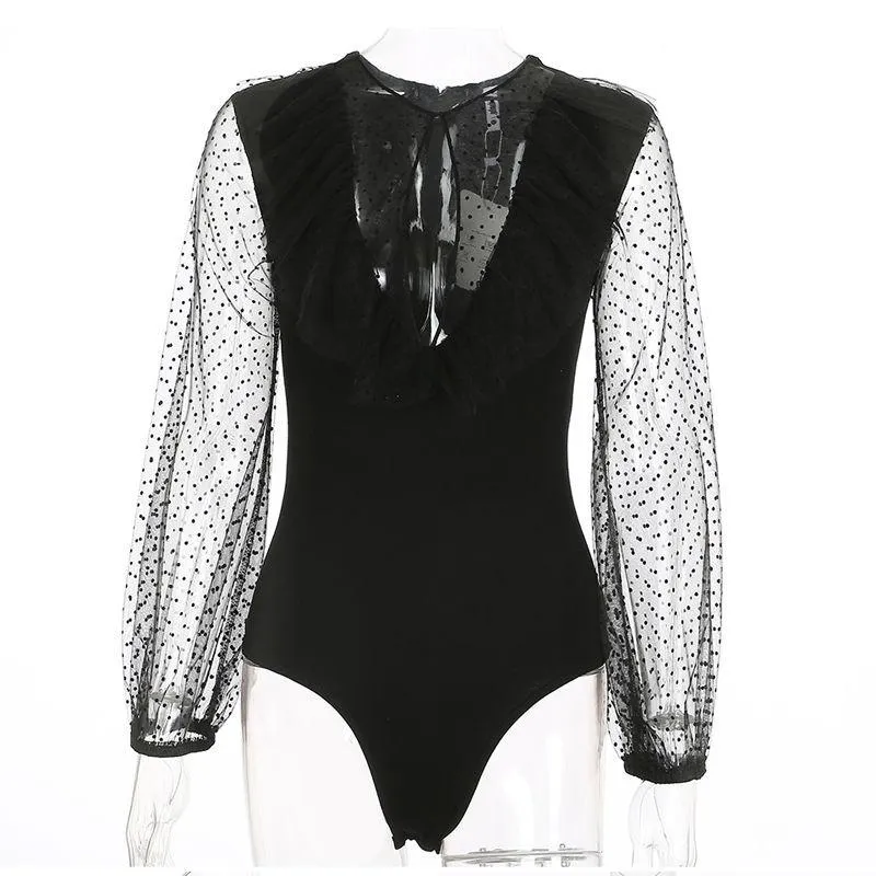 Long sleeve Vintage Bodysuit