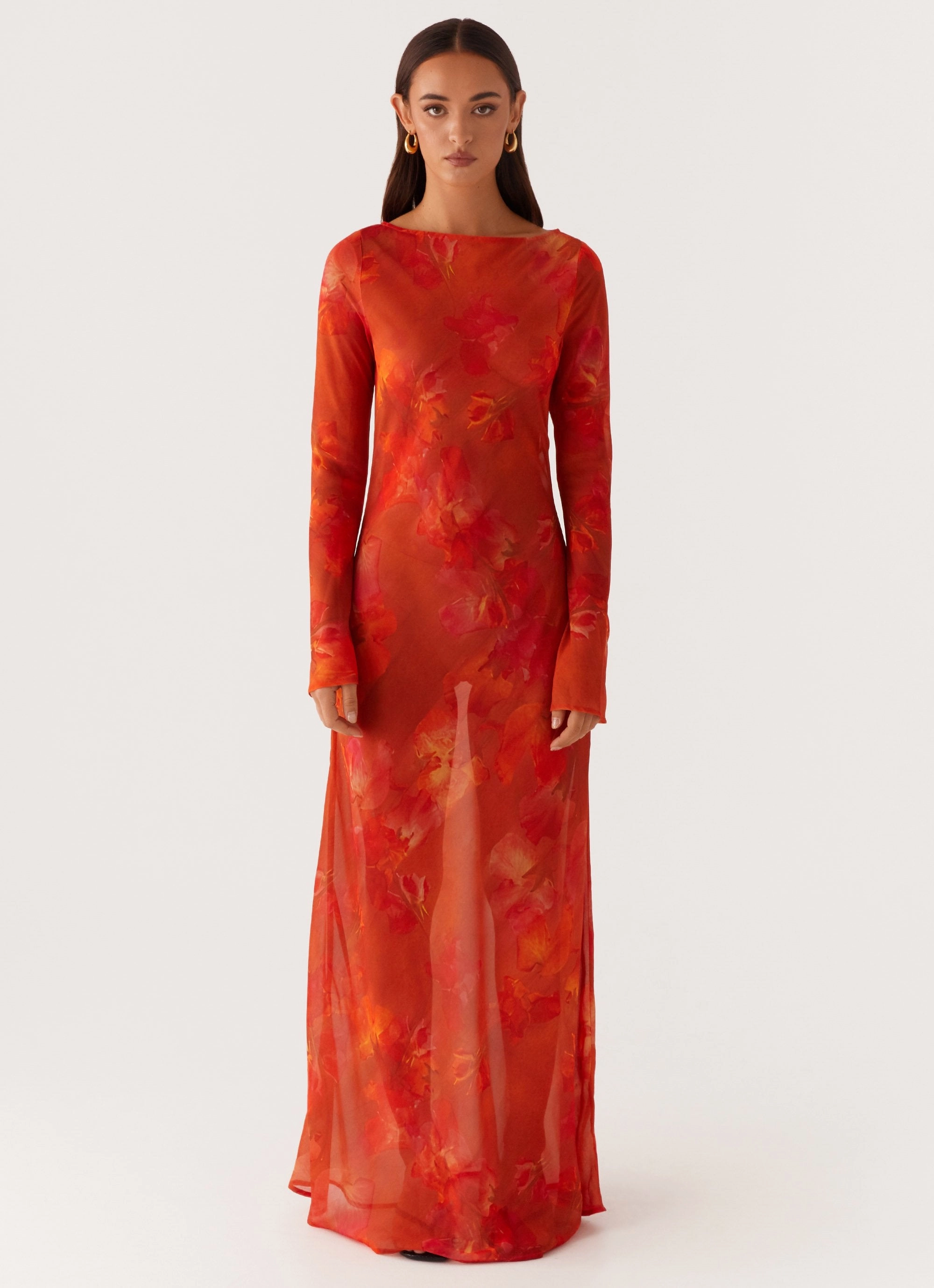 Lorde Maxi Dress - Amber