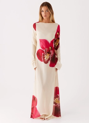 Lorde Maxi Dress - Orchid Yellow Lorde Maxi Dress - Orchid Yellow