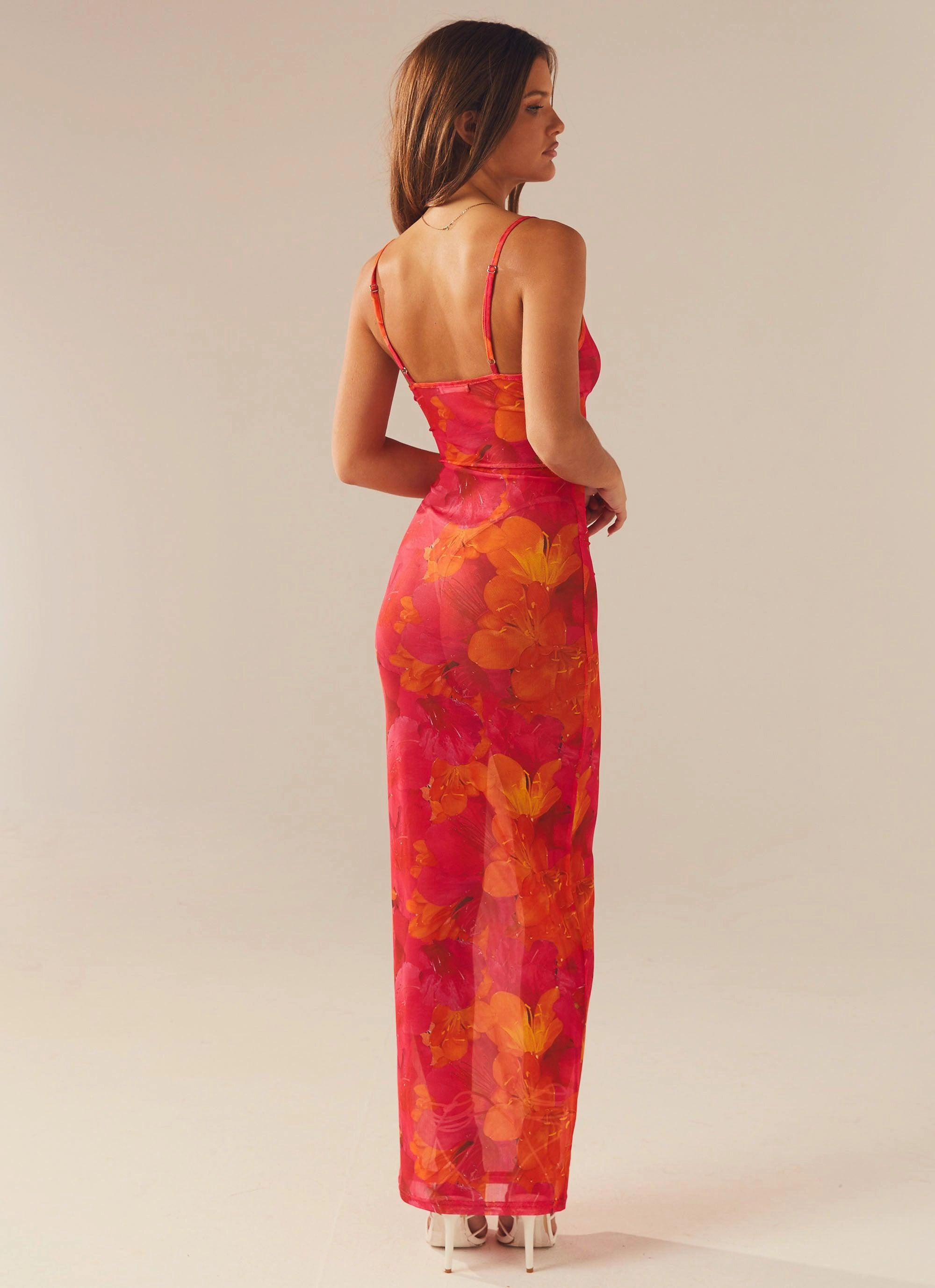 Love On The Run Maxi Dress - Floral Sun