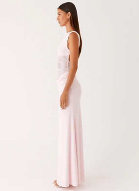 Love Tease Maxi Dress - Baby Pink Love Tease Maxi Dress - Baby Pink