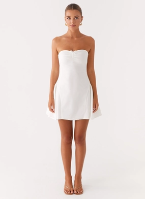 Lucille Mini Dress - White Lucille Mini Dress - White