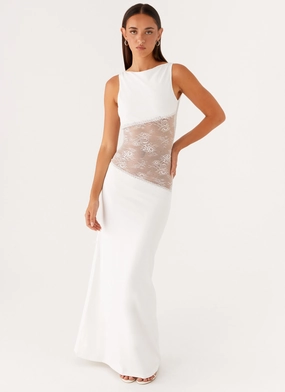 Lucinda Maxi Dress - White Lucinda Maxi Dress - White