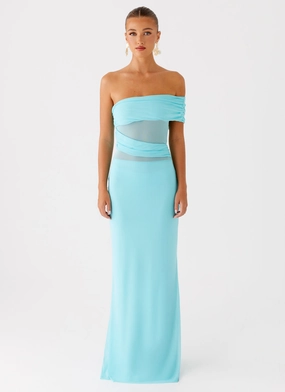 Lumi Maxi Dress - Turquoise Lumi Maxi Dress - Turquoise