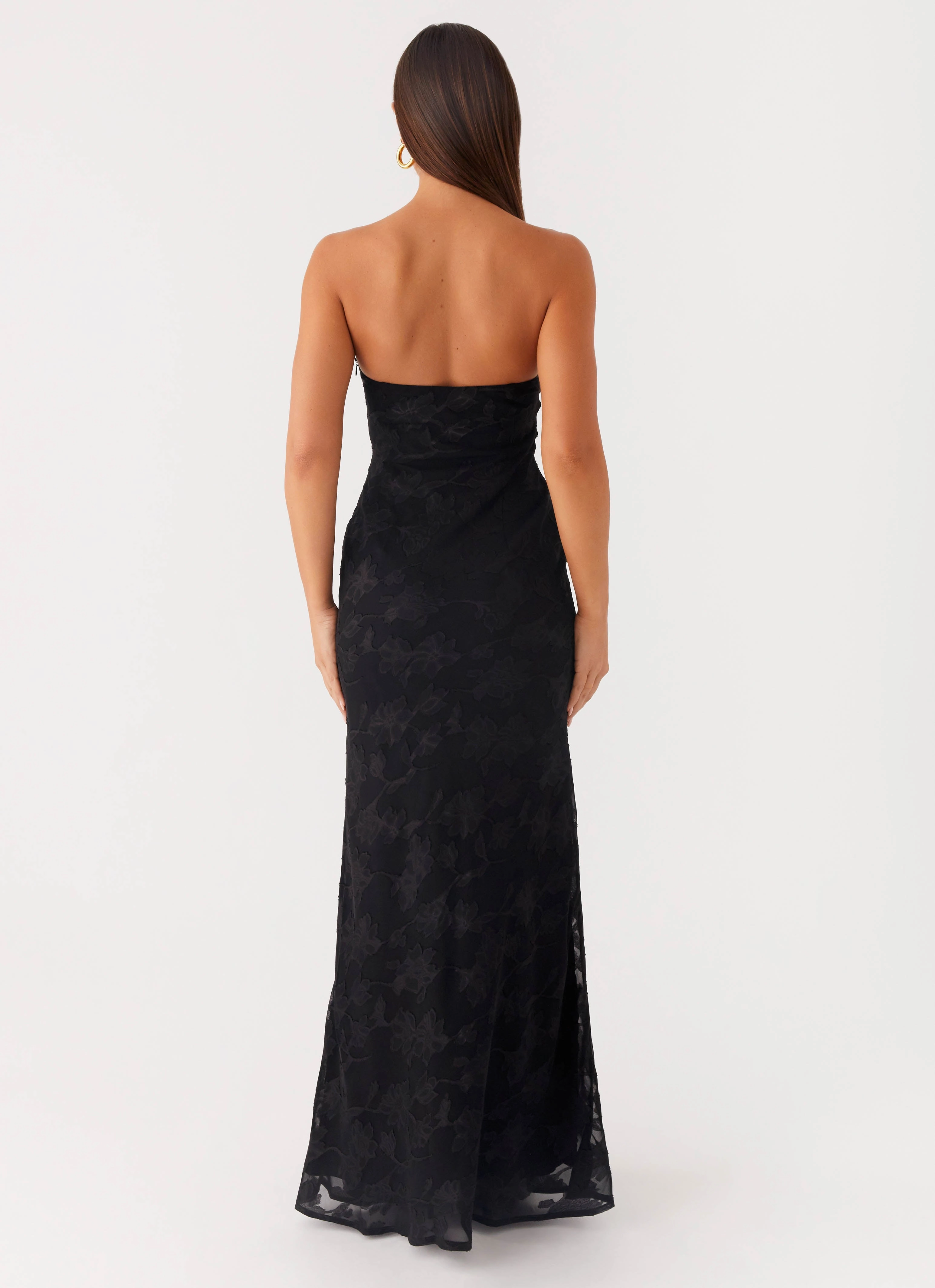 Lunar Maxi Dress - Black